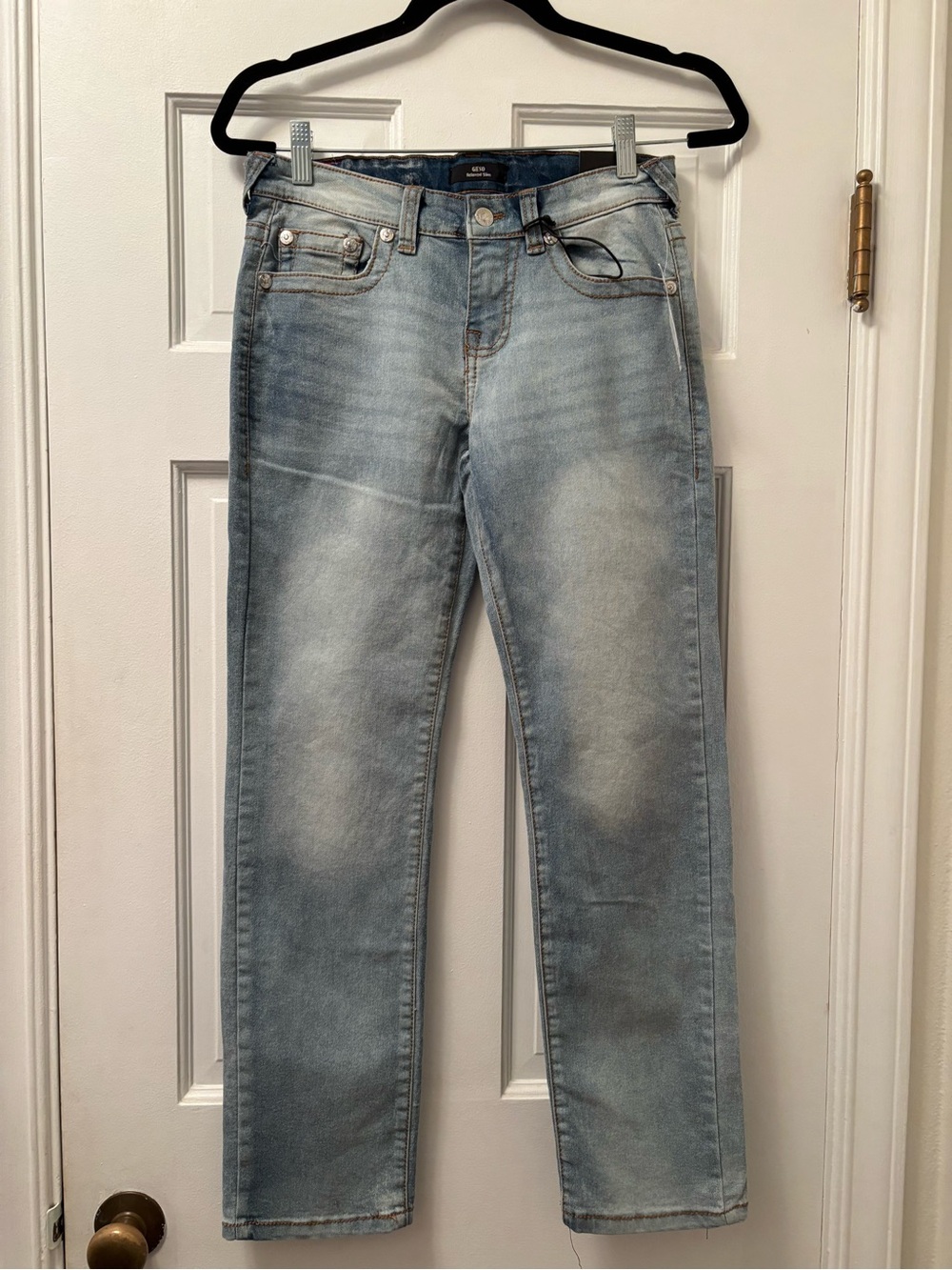 True Religion Relaxed Slim Light Blue Denim Jeans with Tag
Size Girls 12